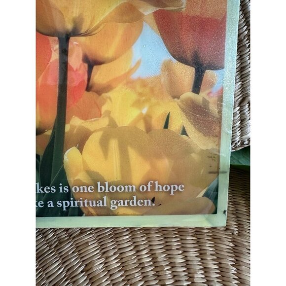 All it takes is one bloom of hope to make a spiritual garden tile - Picture 3 of 10